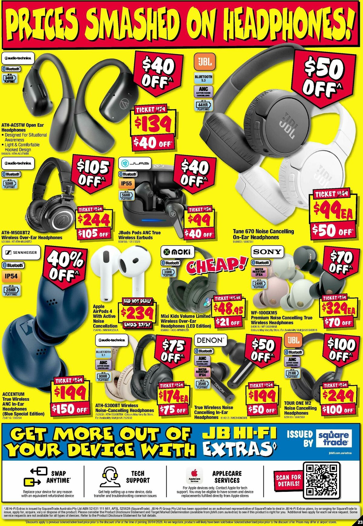 JB Hi-Fi Catalogues from 14 May