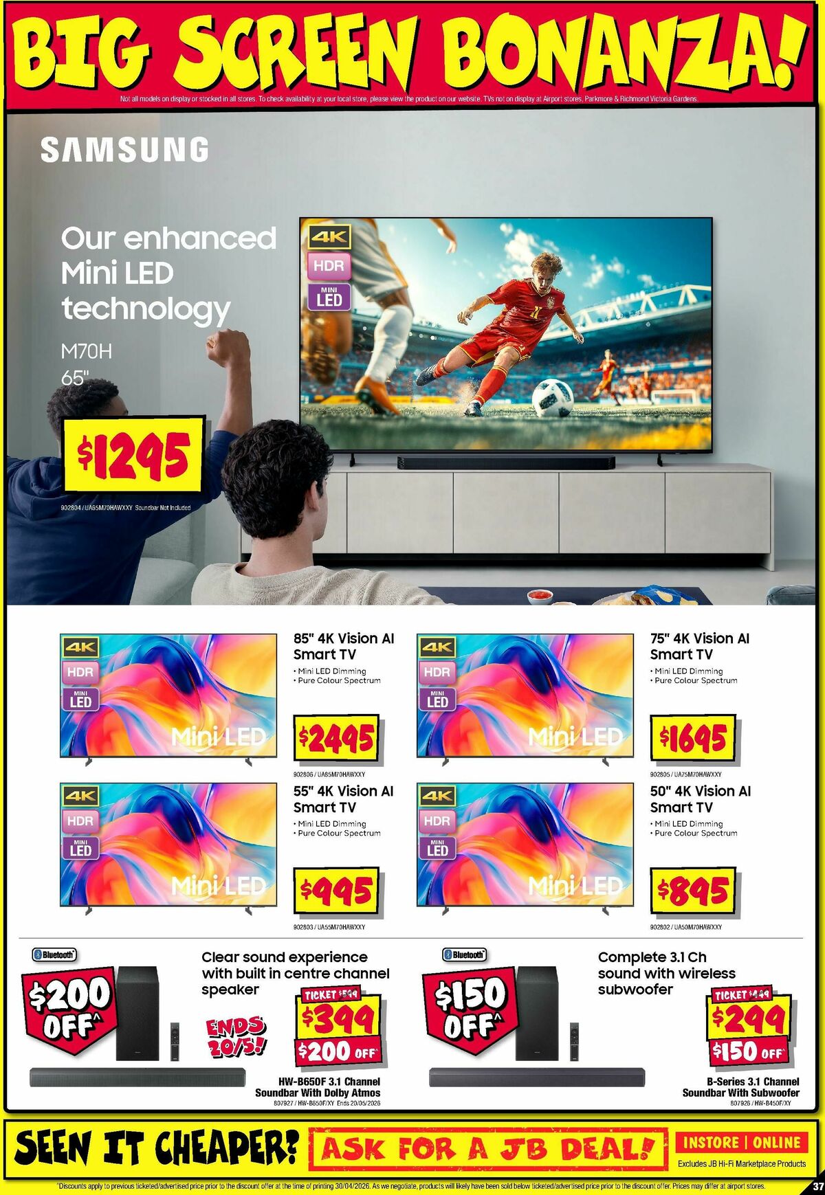 JB Hi-Fi Catalogues from 14 May