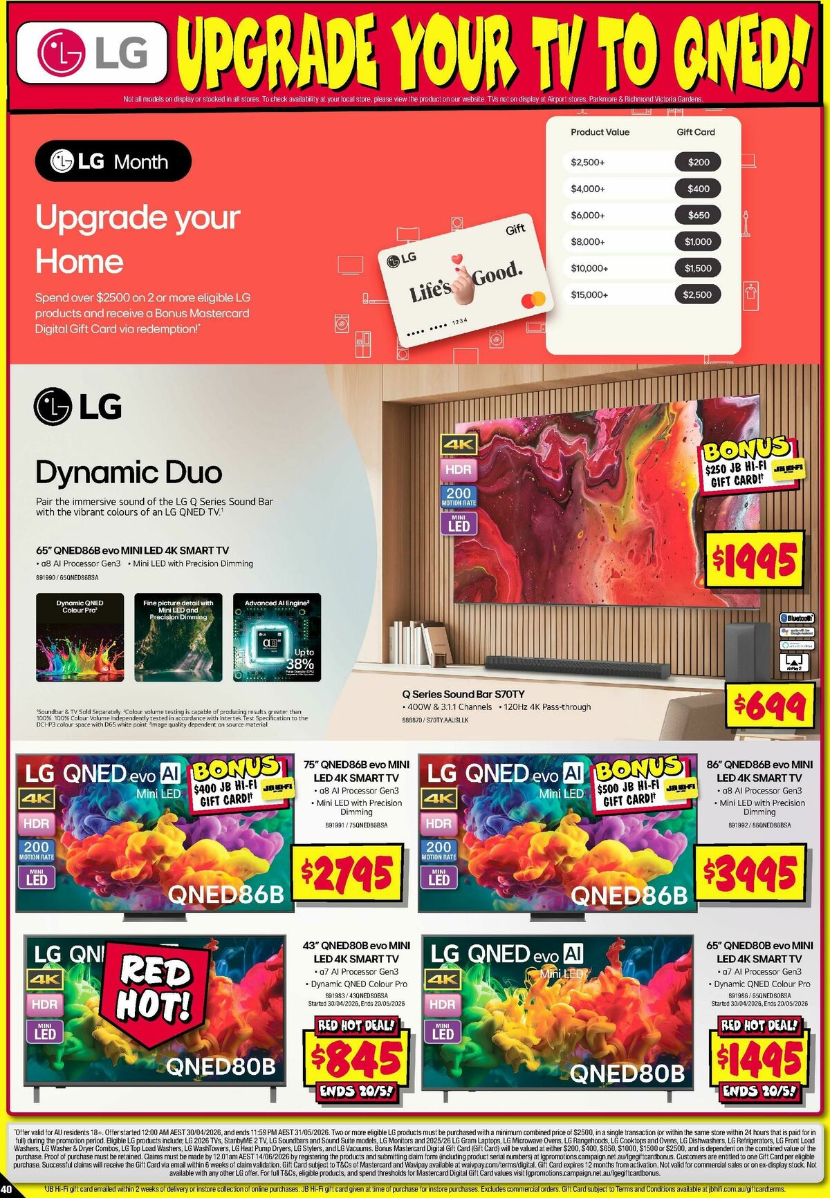 JB Hi-Fi Catalogues from 14 May