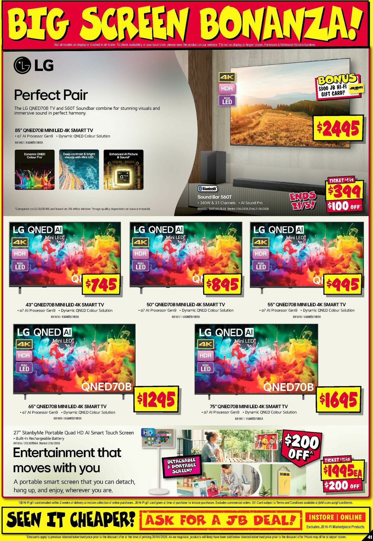 JB Hi-Fi Catalogues from 14 May