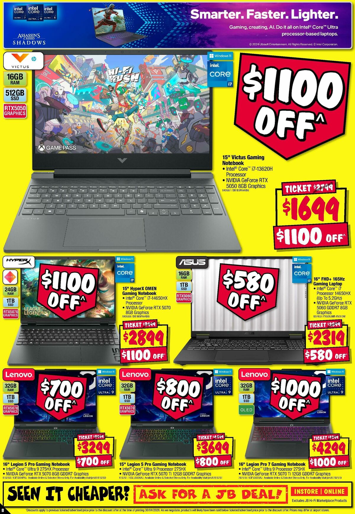 JB Hi-Fi Catalogues from 14 May