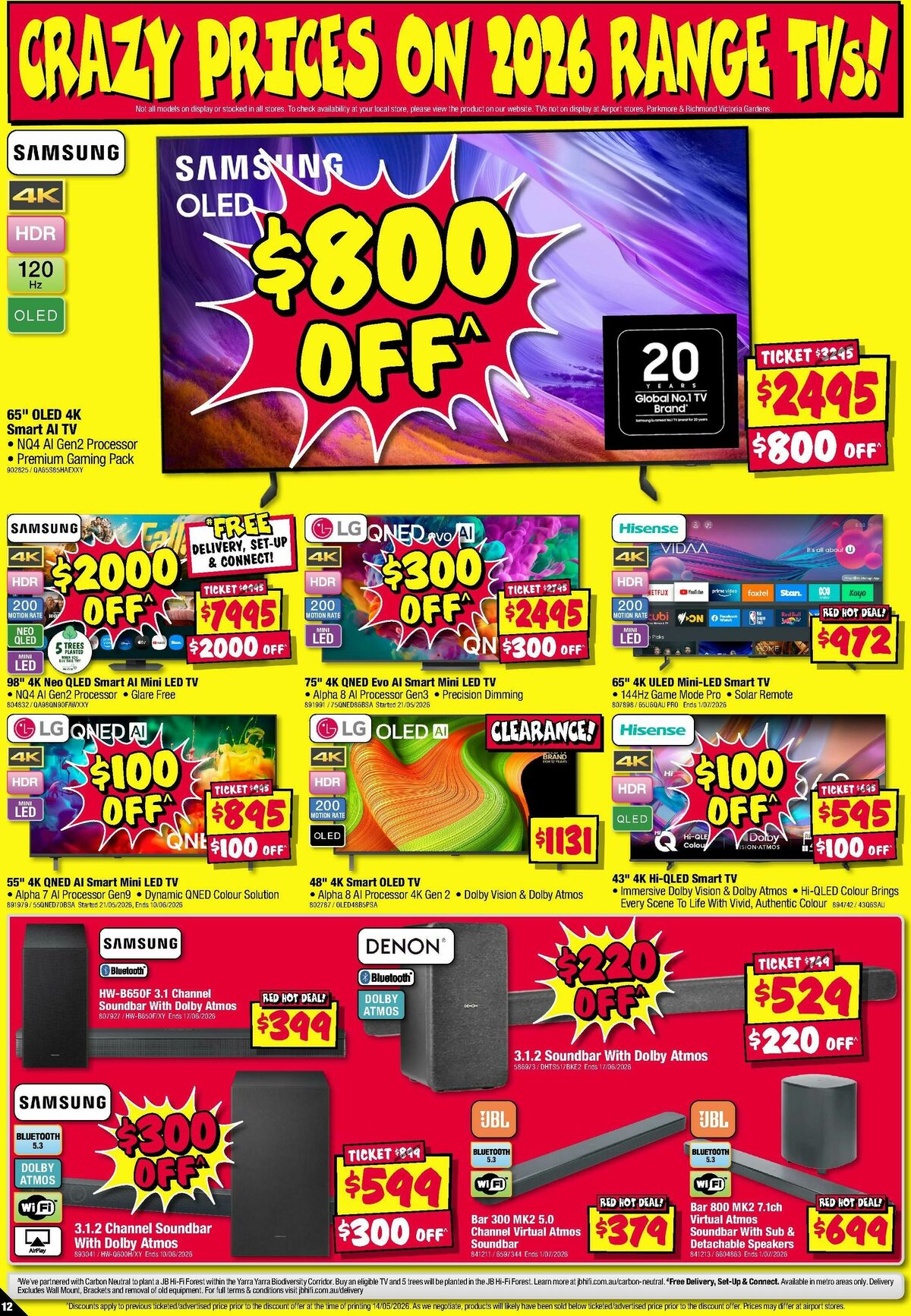 JB Hi-Fi Catalogues from 28 May