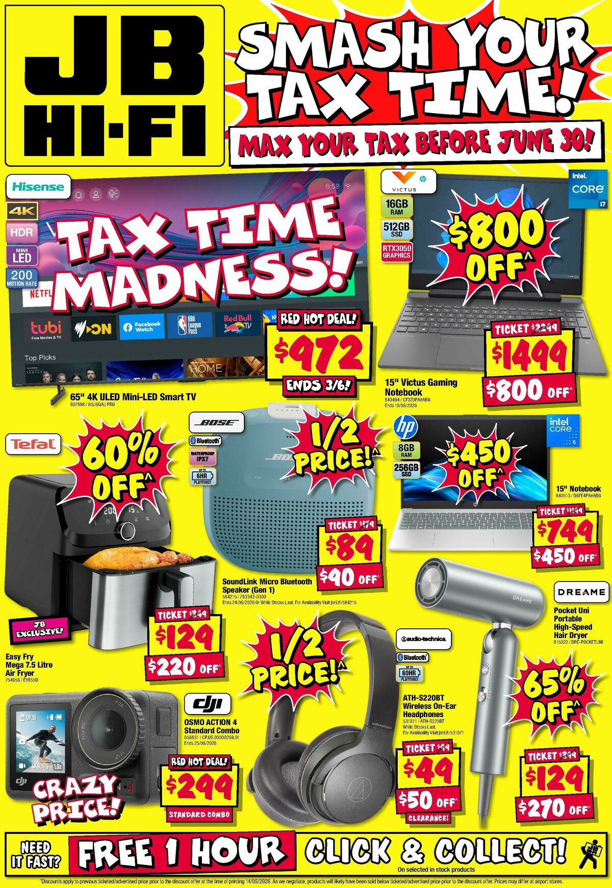 JB Hi-Fi Catalogues from 28 May