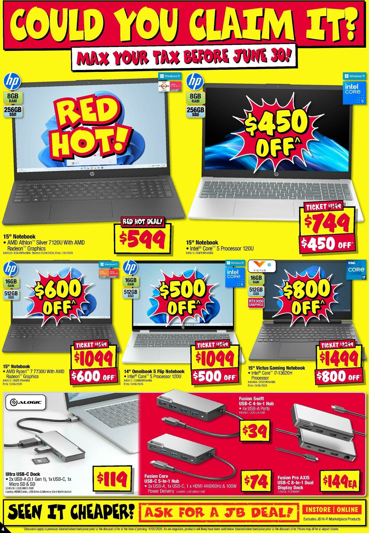 JB Hi-Fi Catalogues from 28 May