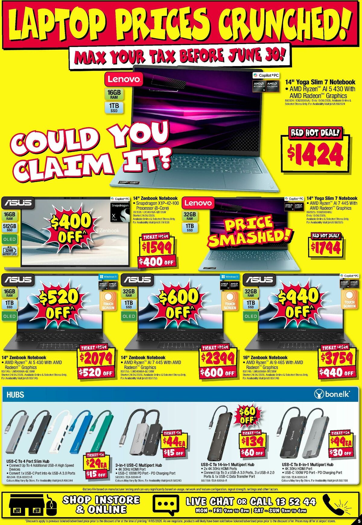 JB Hi-Fi Catalogues from 28 May