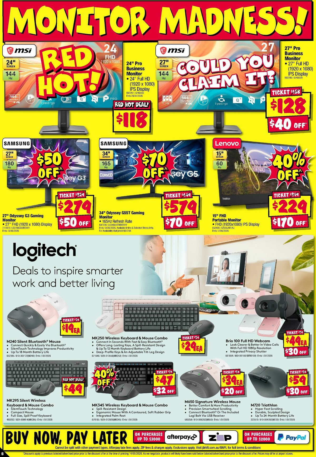 JB Hi-Fi Catalogues from 28 May