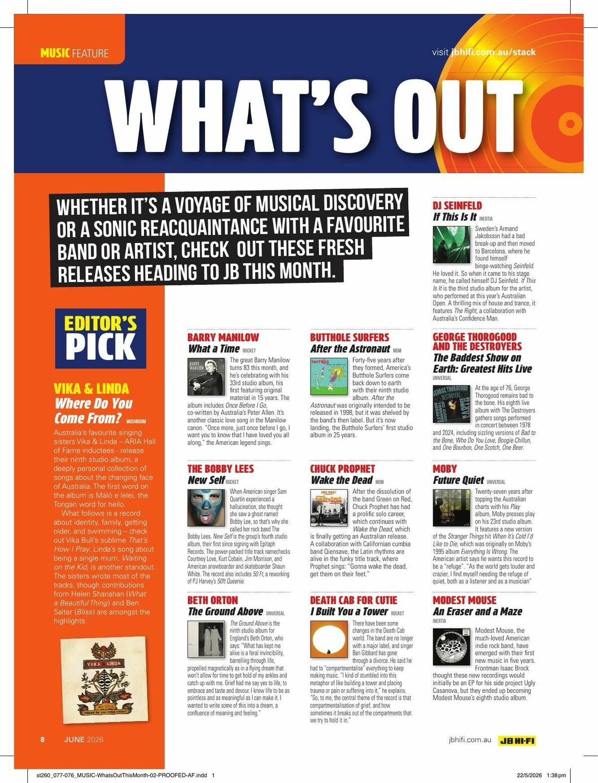 JB Hi-Fi Magazine June Catalogues from 1 June