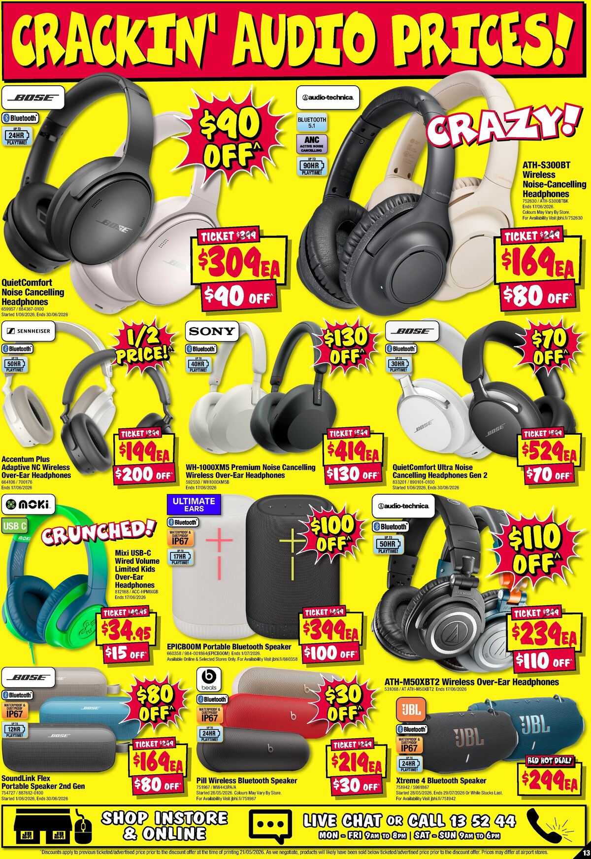 JB Hi-Fi Catalogues from 4 June