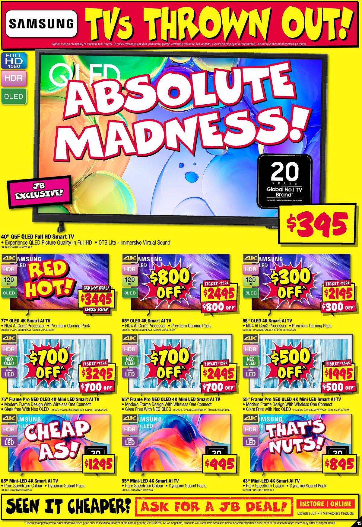 JB Hi-Fi Catalogues from 4 June