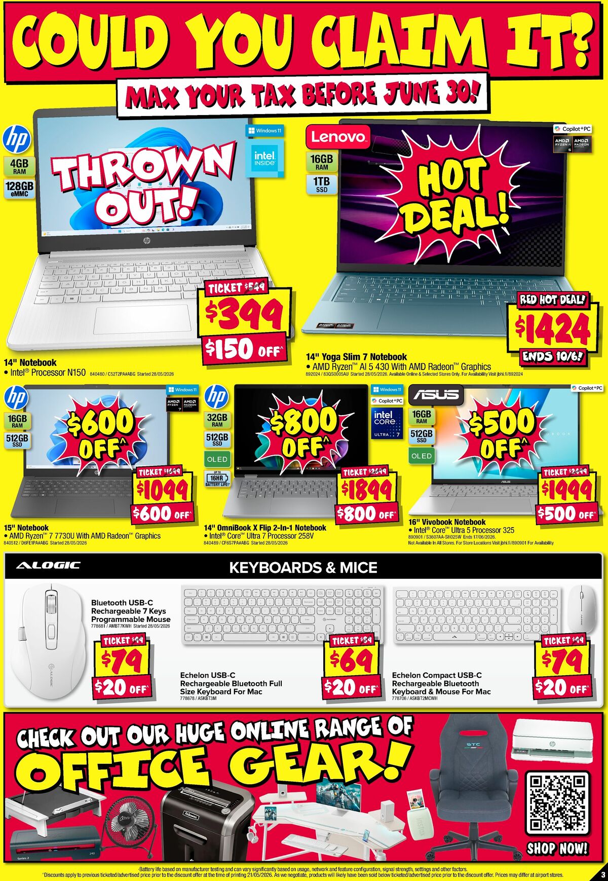 JB Hi-Fi Catalogues from 4 June