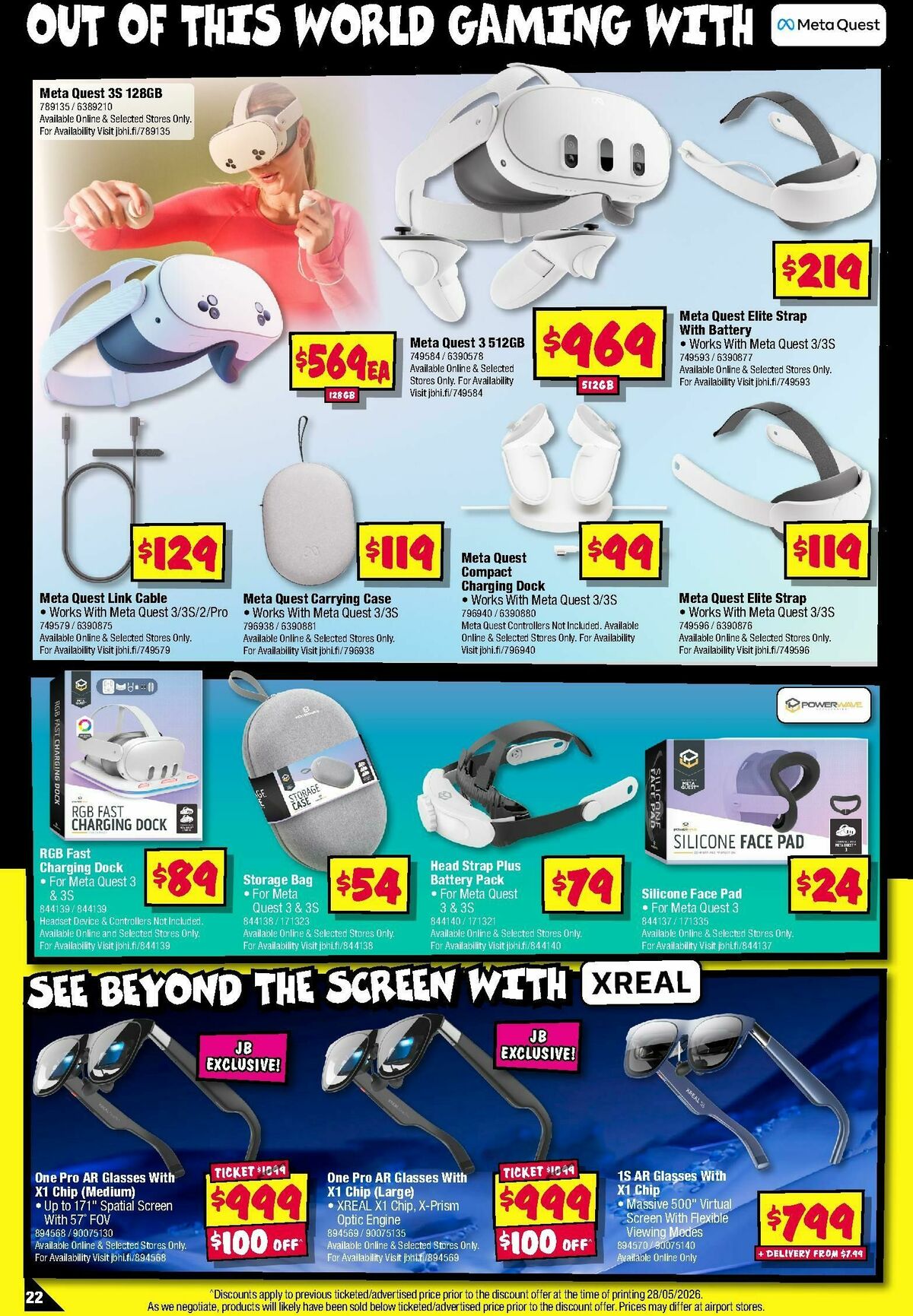 JB Hi-Fi Gear Up Gaming Sale! Catalogues from 9 June