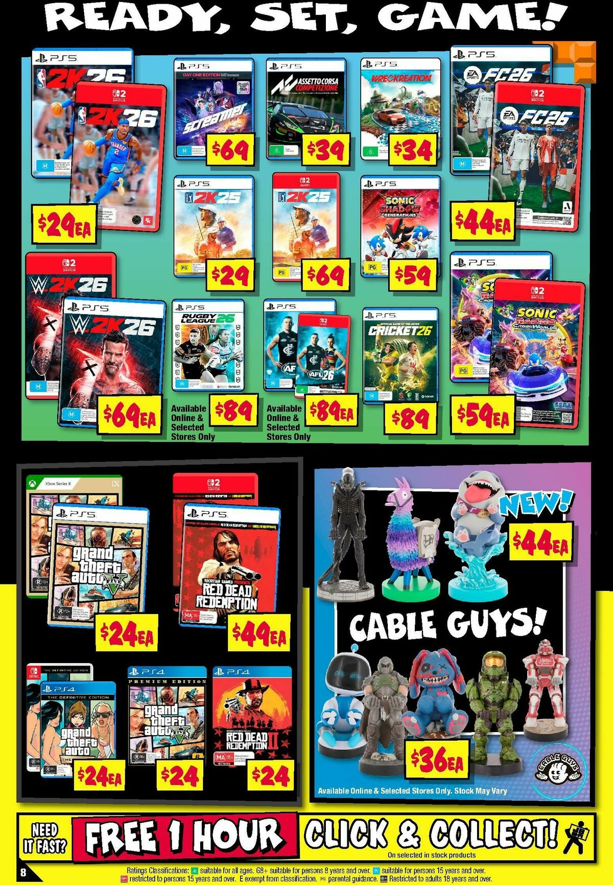 JB Hi-Fi Gear Up Gaming Sale! Catalogues from 9 June