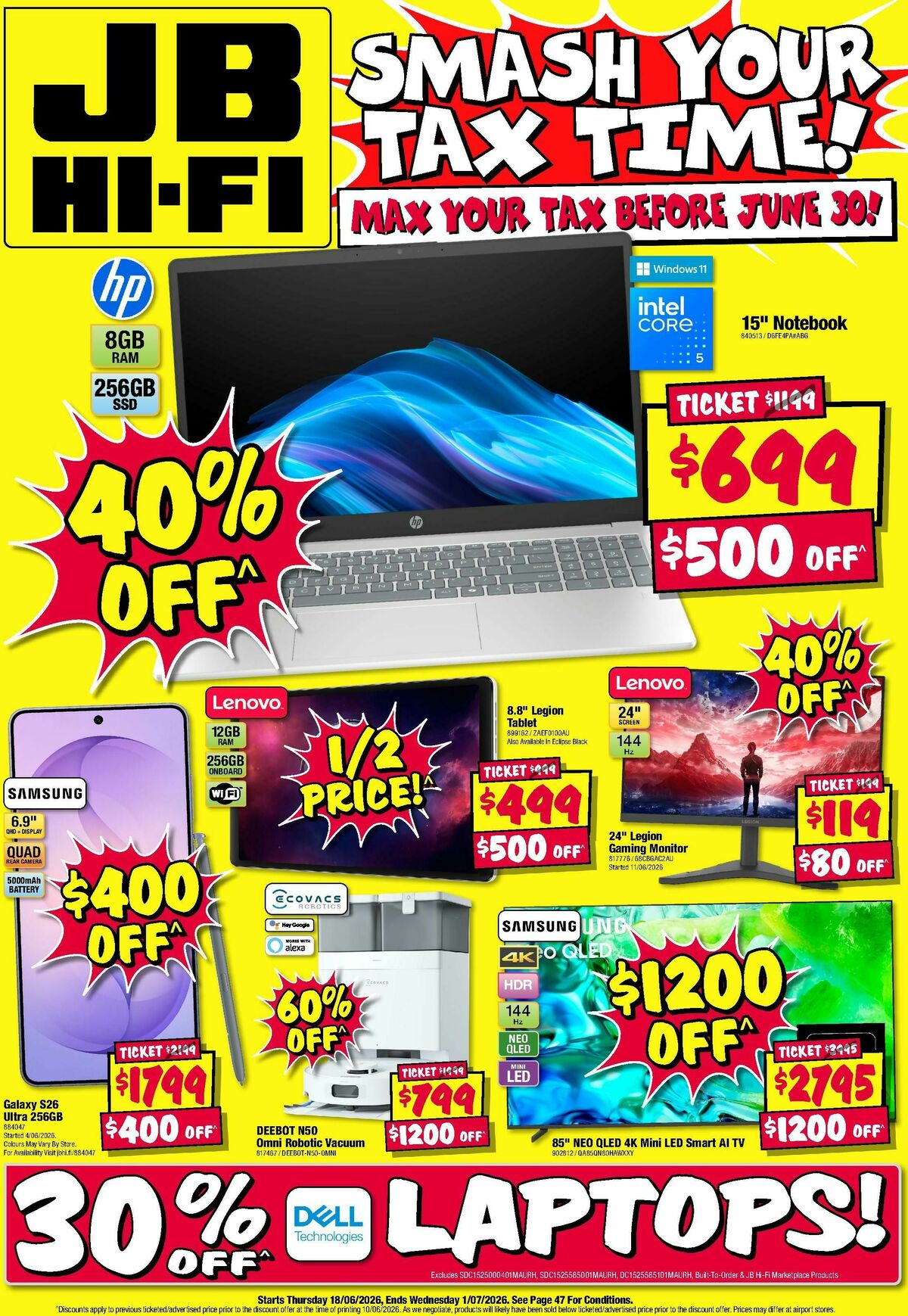 JB Hi-Fi Catalogues from 18 June