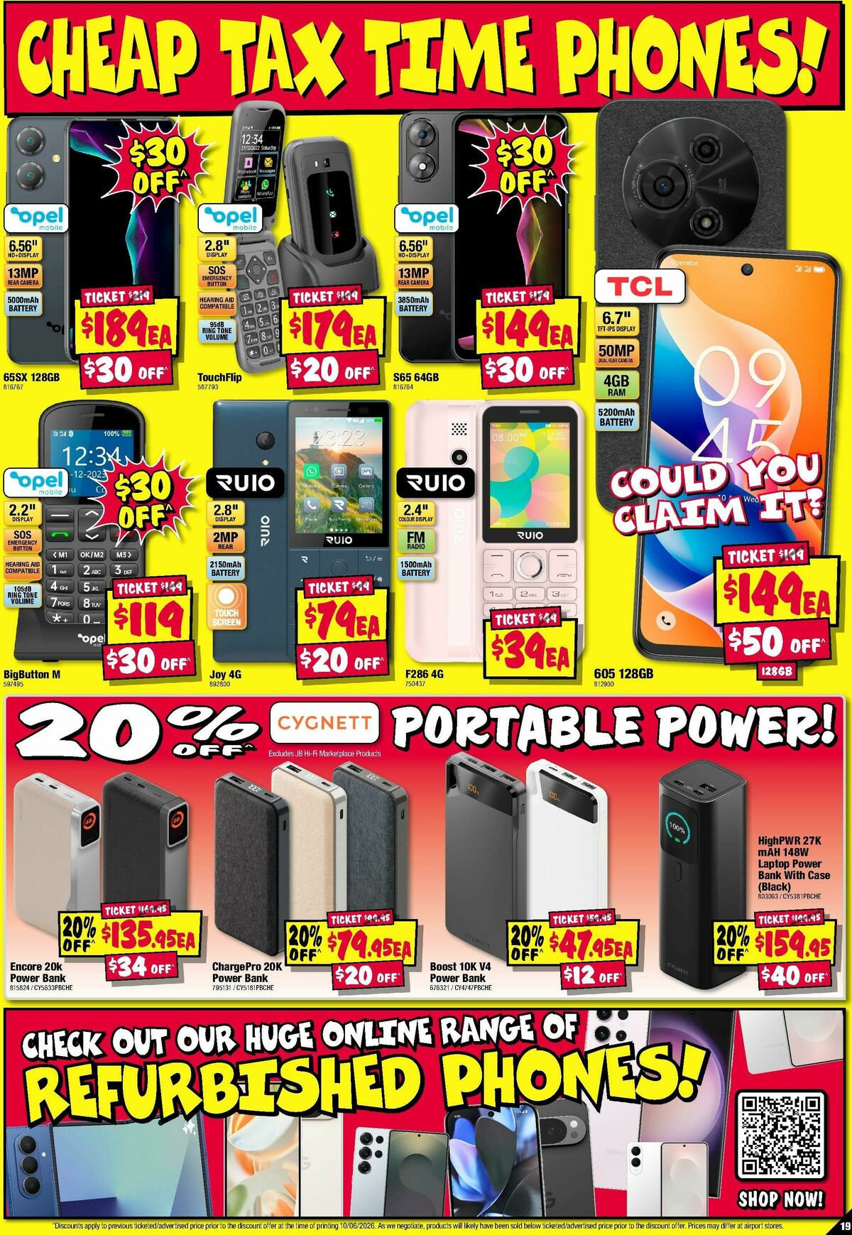JB Hi-Fi Catalogues from 18 June
