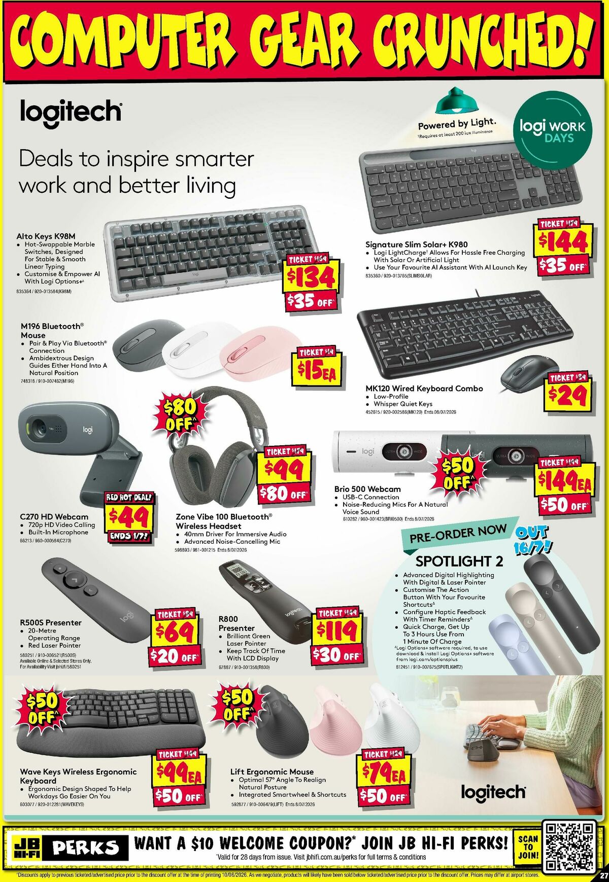 JB Hi-Fi Catalogues from 18 June