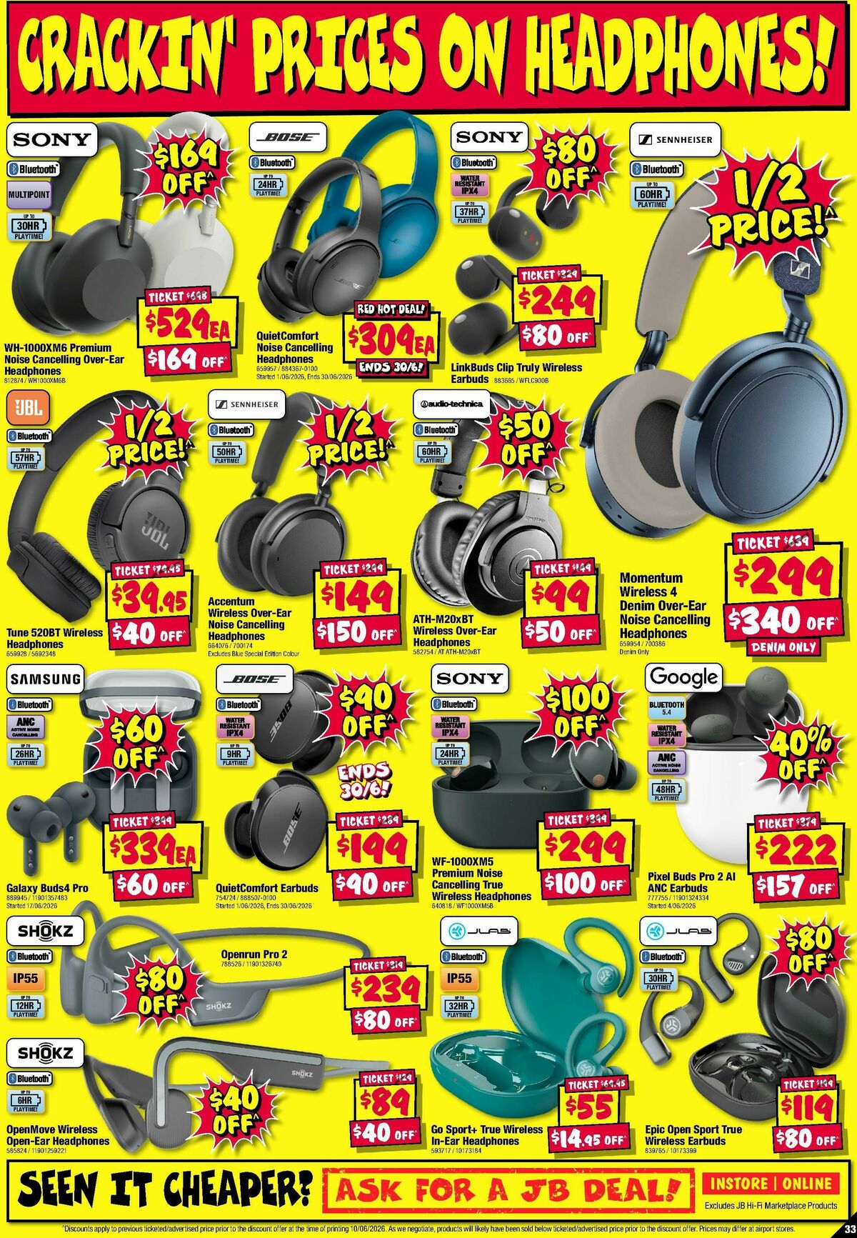 JB Hi-Fi Catalogues from 18 June