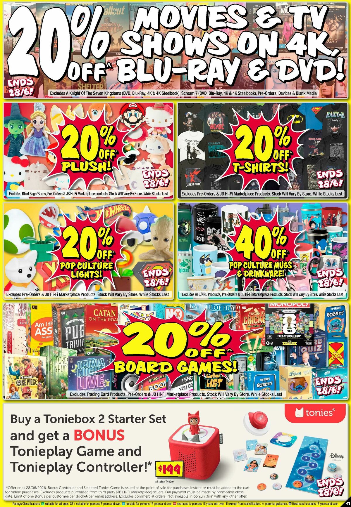JB Hi-Fi Catalogues from 18 June