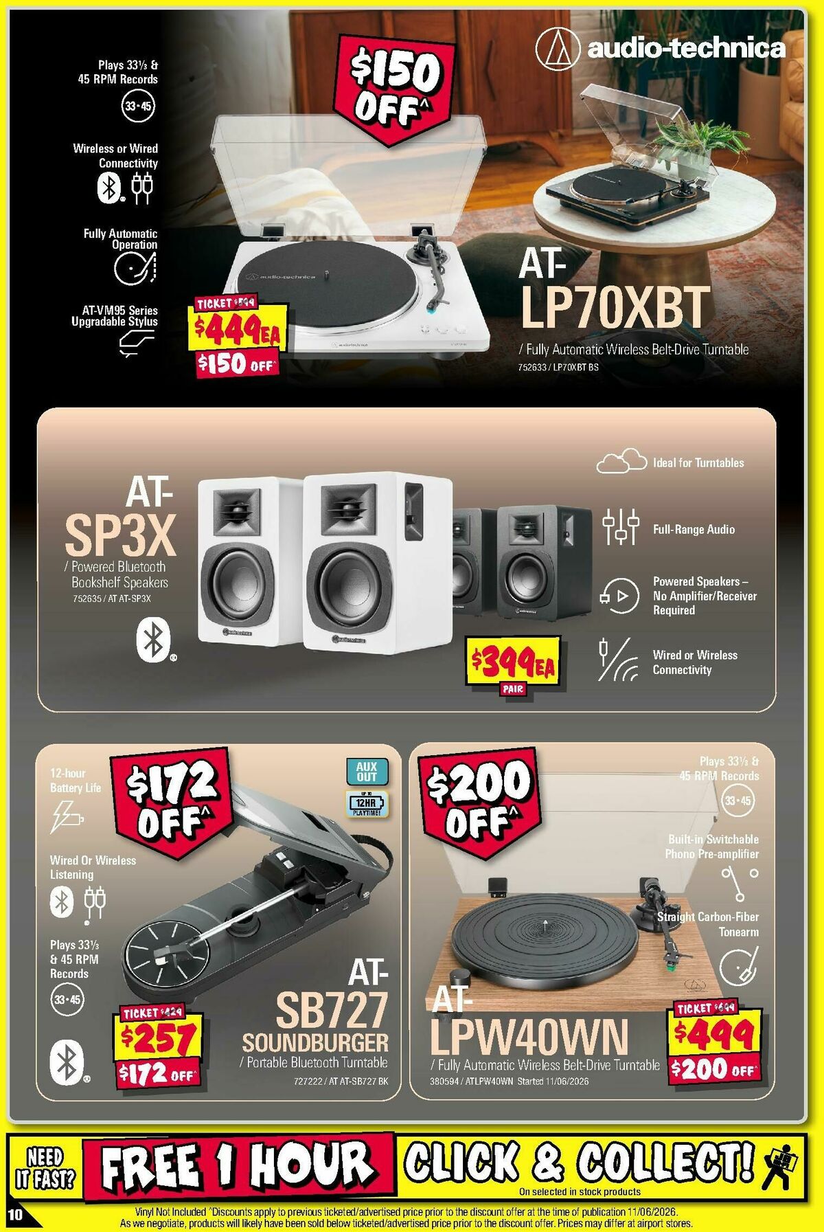 JB Hi-Fi Audio Bonanza! Catalogues from 18 June