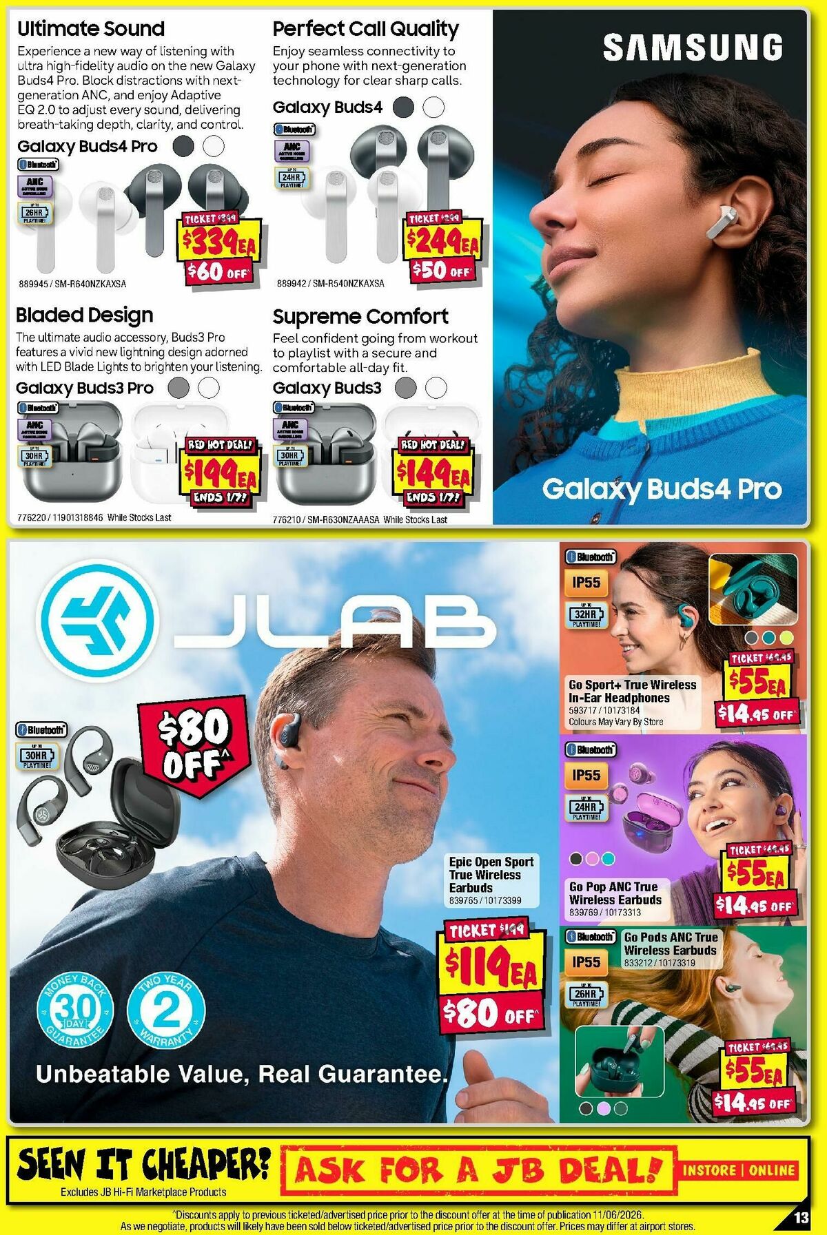 JB Hi-Fi Audio Bonanza! Catalogues from 18 June