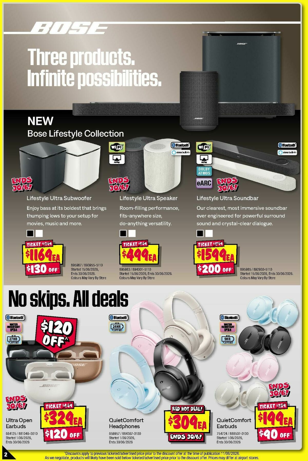 JB Hi-Fi Audio Bonanza! Catalogues from 18 June