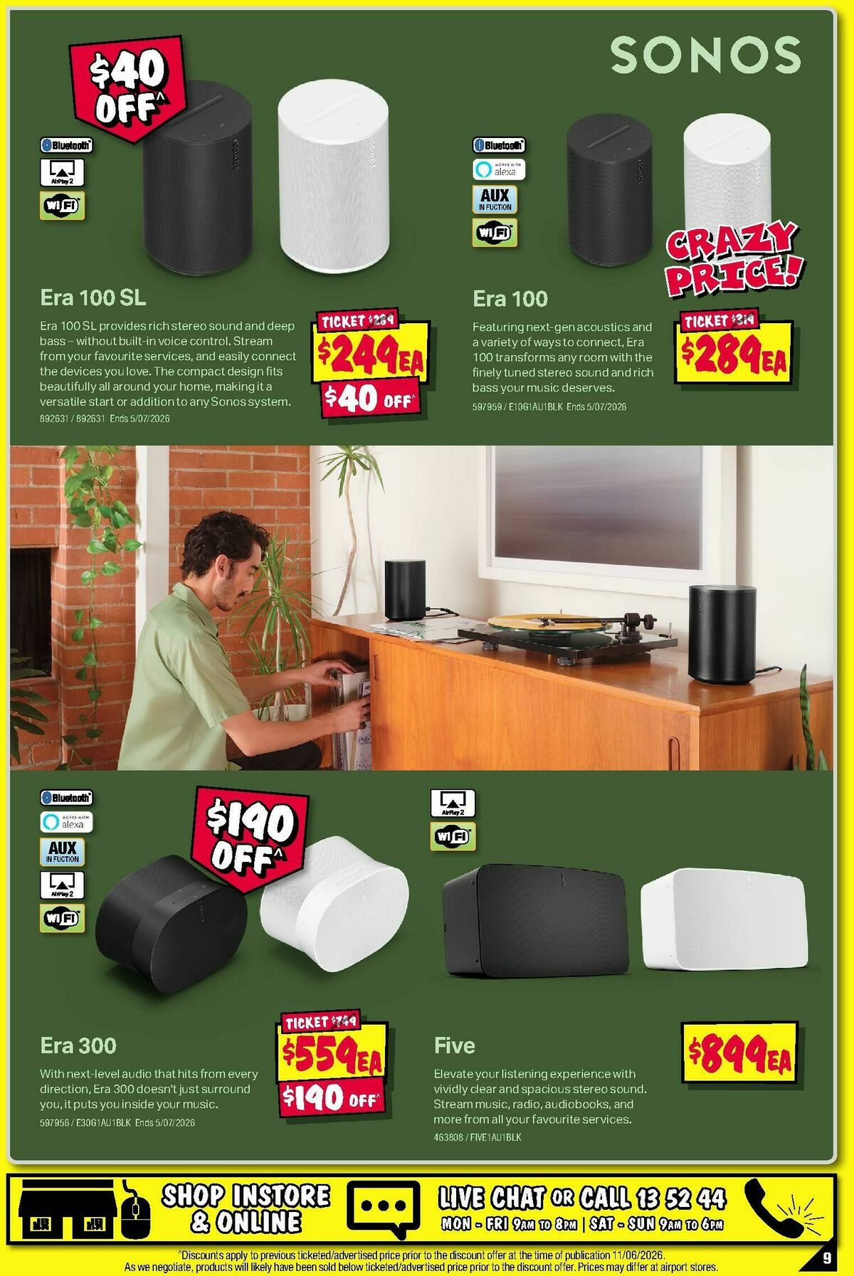 JB Hi-Fi Audio Bonanza! Catalogues from 18 June