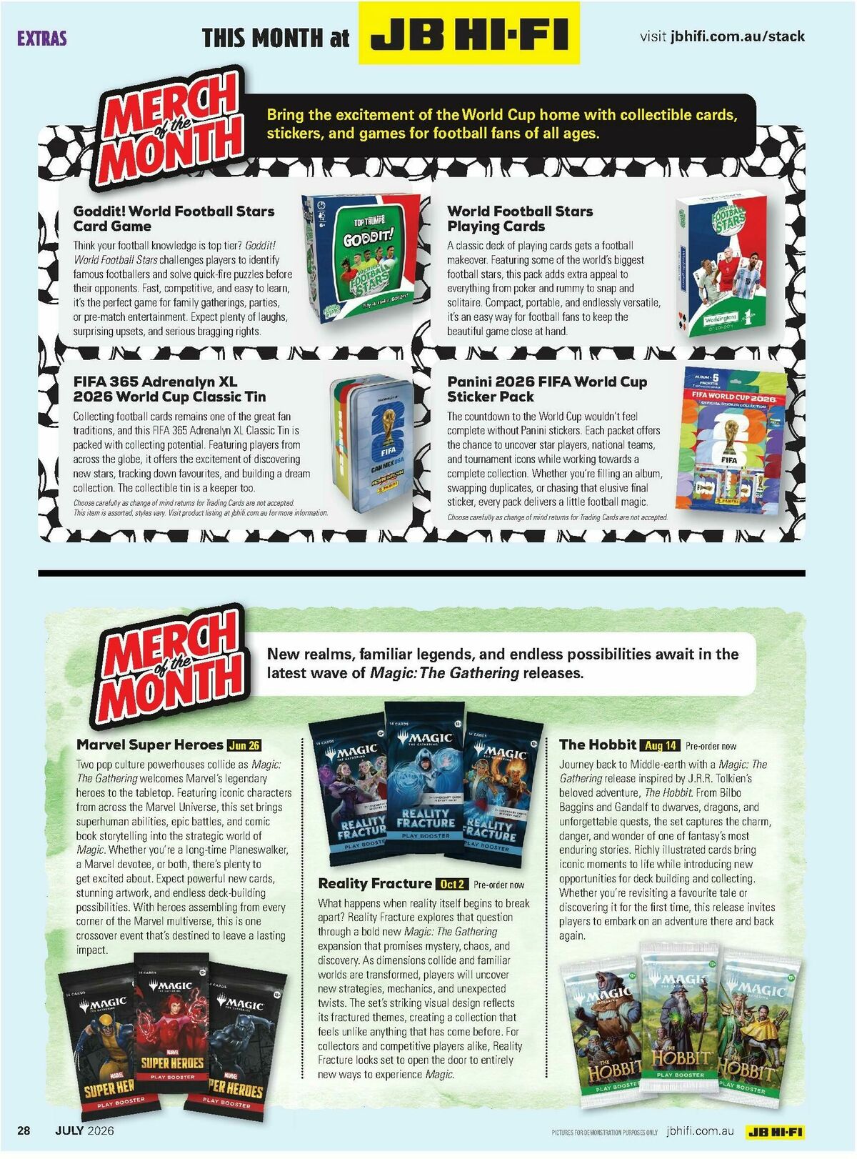 JB Hi-Fi Magazine July Catalogues from 1 July