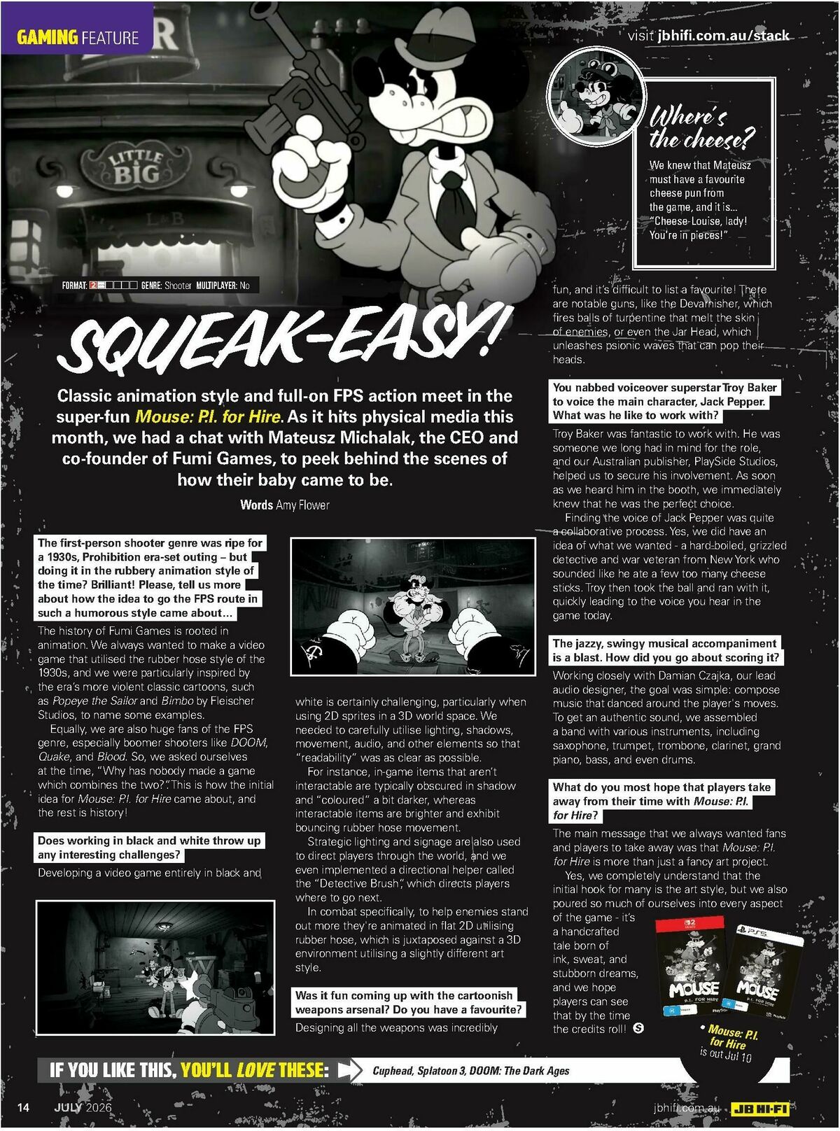 JB Hi-Fi Magazine July Catalogues from 1 July