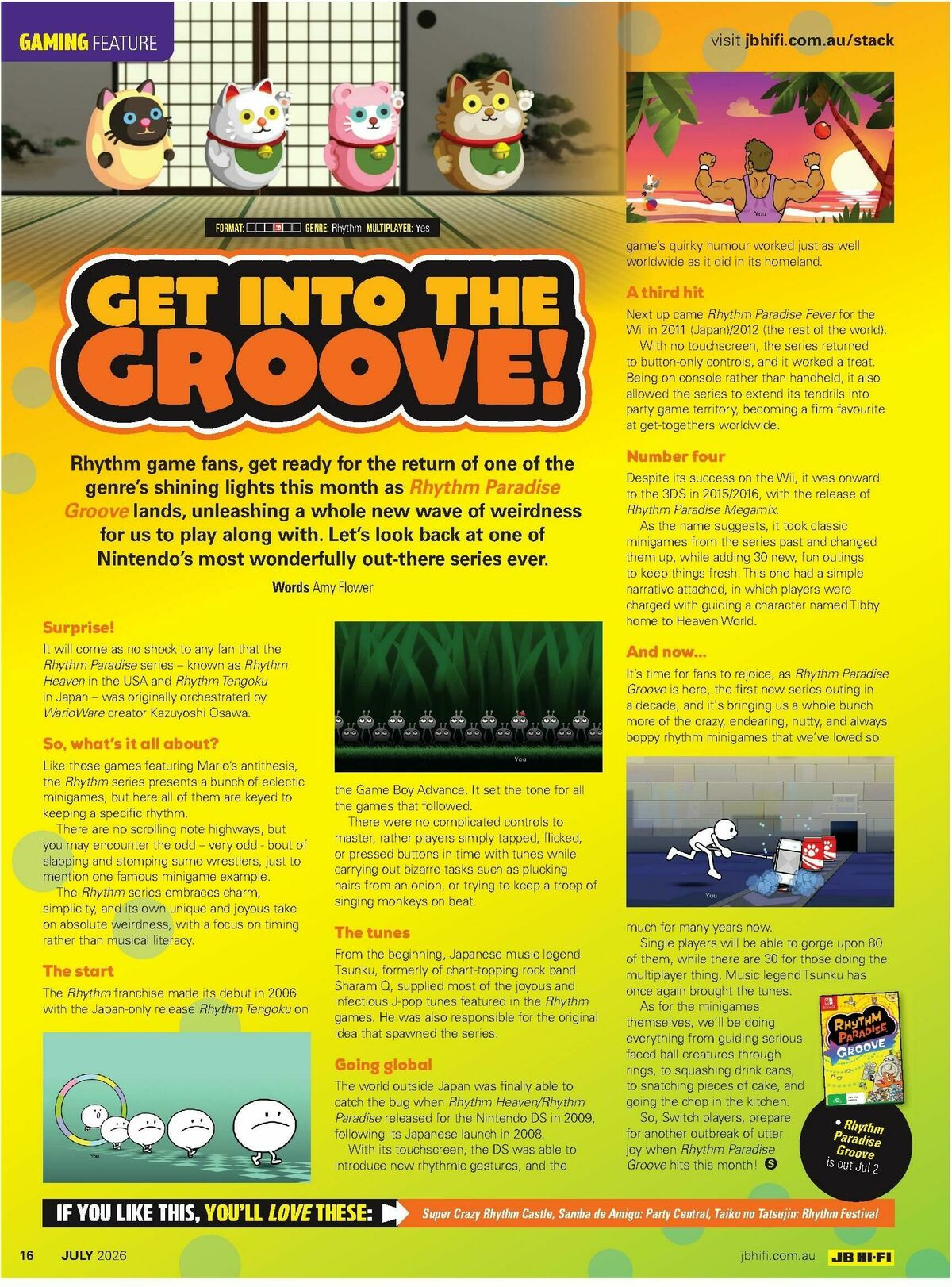 JB Hi-Fi Magazine July Catalogues from 1 July