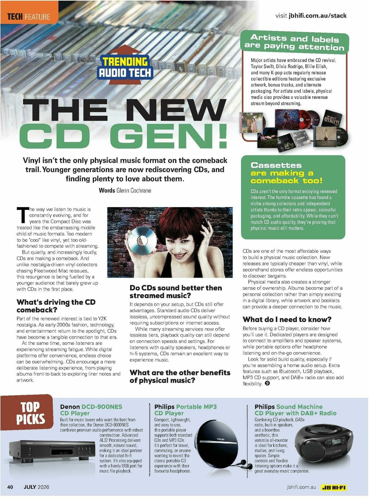 JB Hi-Fi Magazine July Catalogues from 1 July