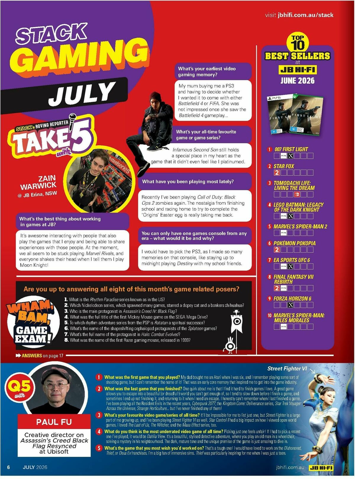 JB Hi-Fi Magazine July Catalogues from 1 July