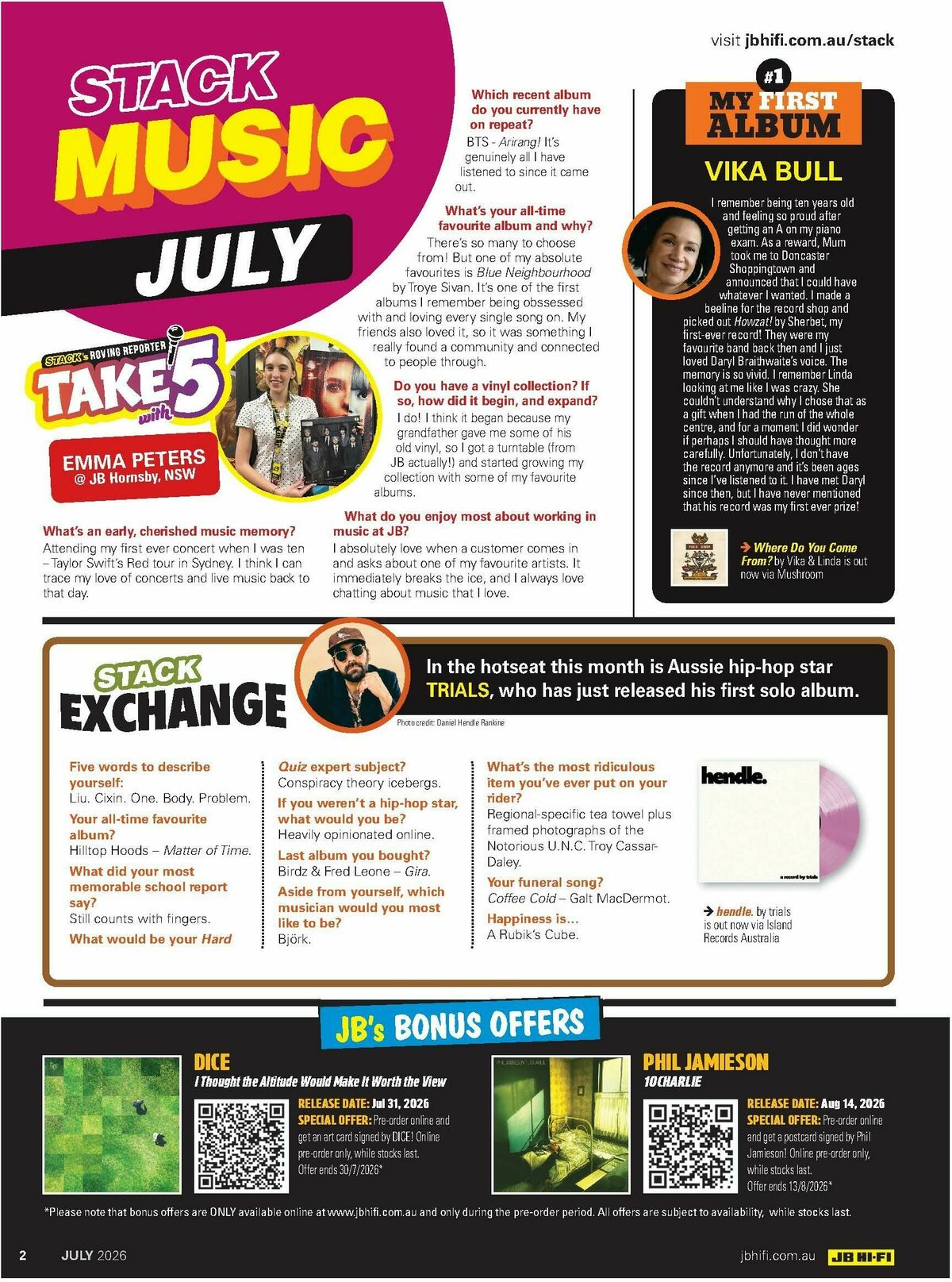 JB Hi-Fi Magazine July Catalogues from 1 July