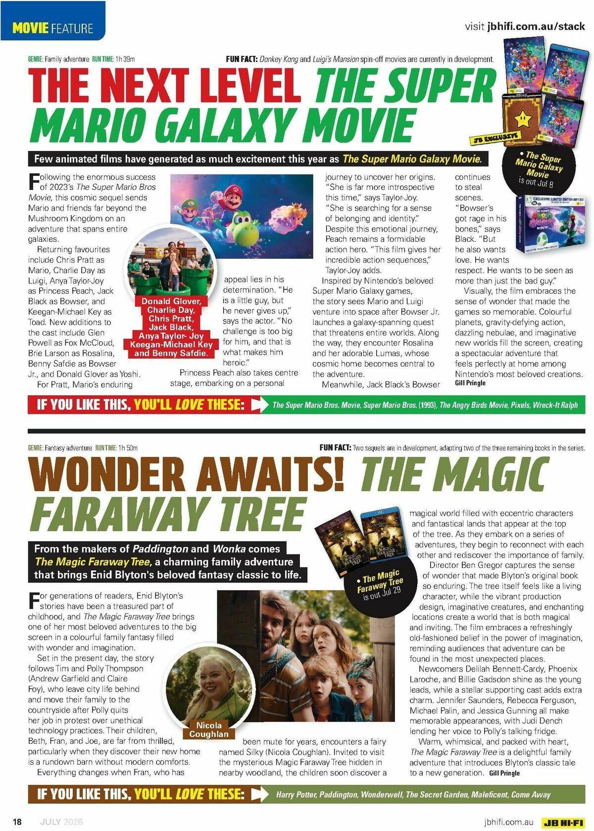 JB Hi-Fi Magazine July Catalogues from 1 July