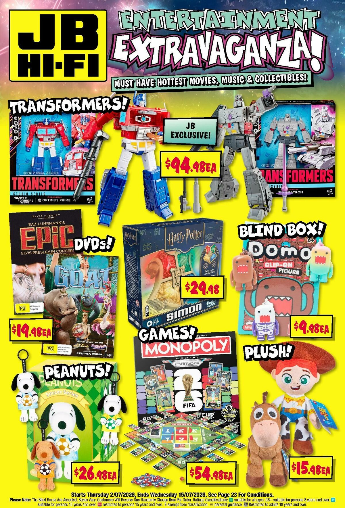JB Hi-Fi Catalogues from 2 July