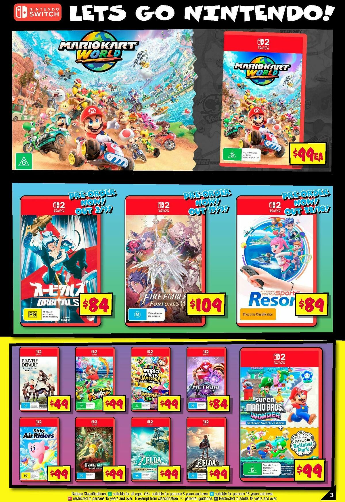 JB Hi-Fi Power up with Nintendo Catalogues from 9 July