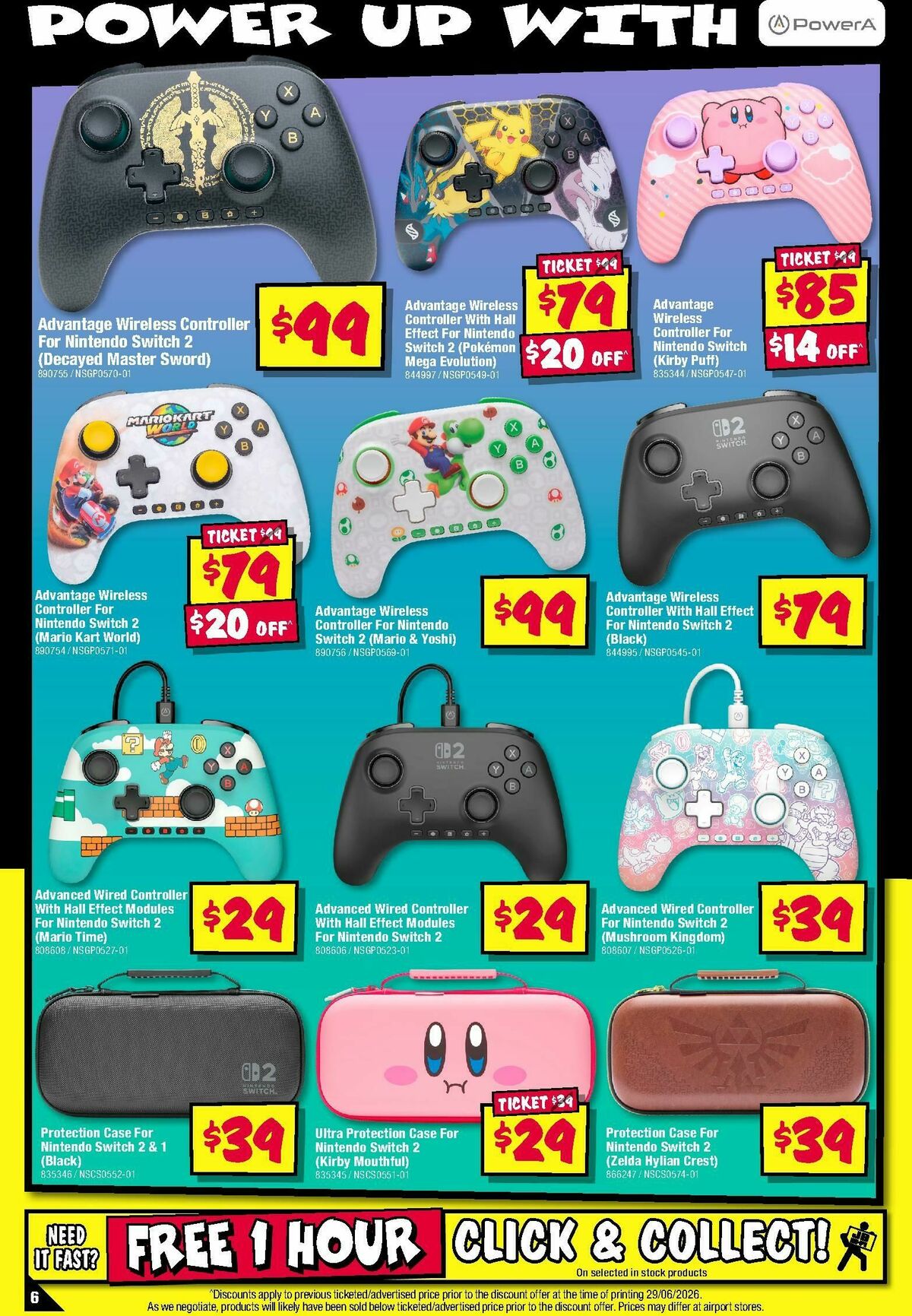 JB Hi-Fi Power up with Nintendo Catalogues from 9 July