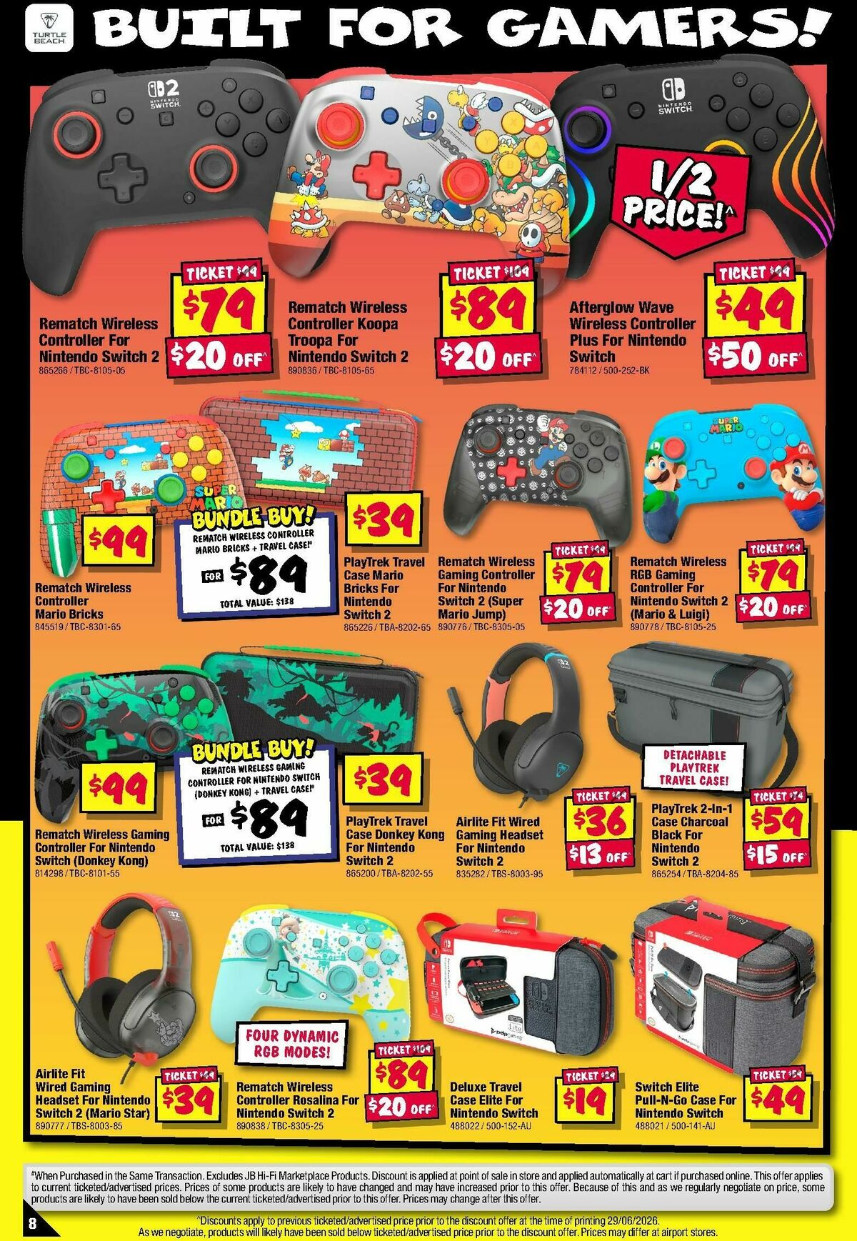 JB Hi-Fi Power up with Nintendo Catalogues from 9 July