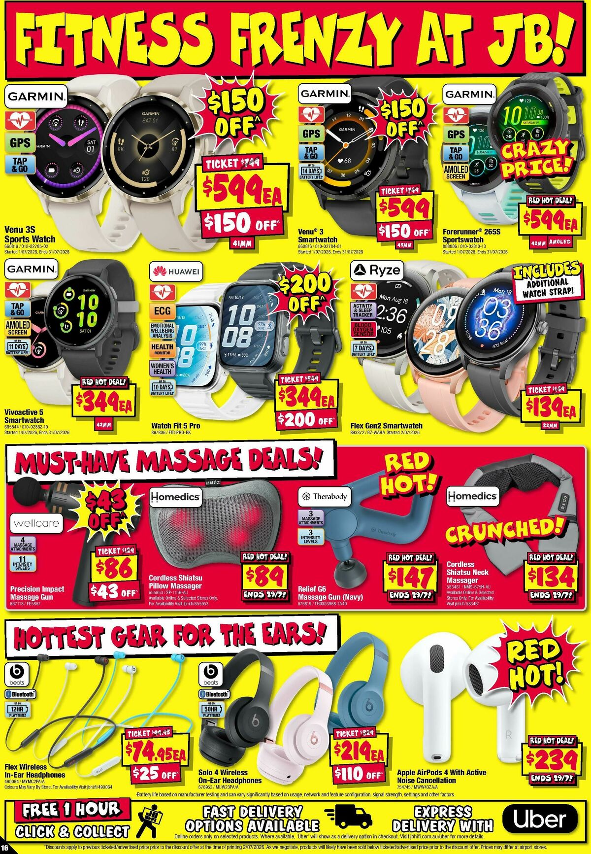 JB Hi-Fi Catalogues from 16 July