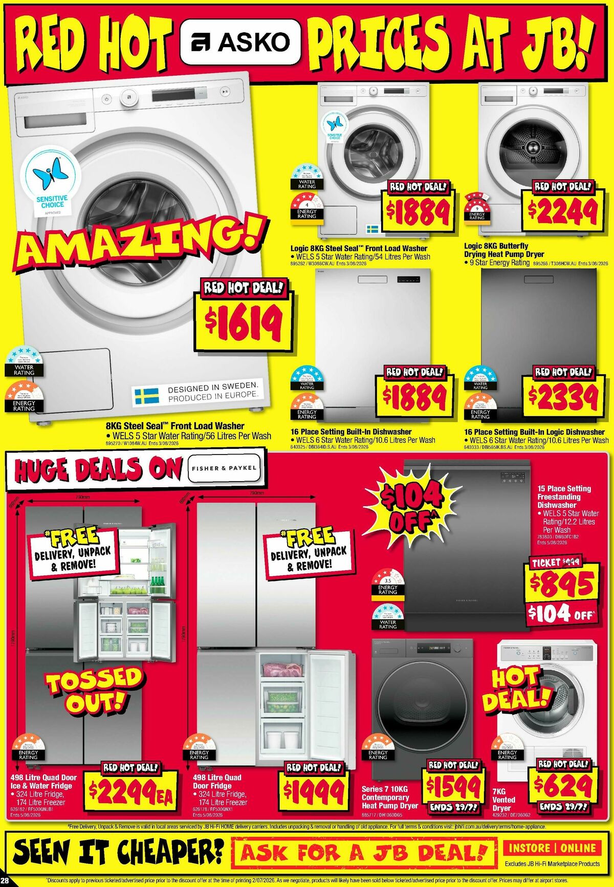 JB Hi-Fi Catalogues from 16 July
