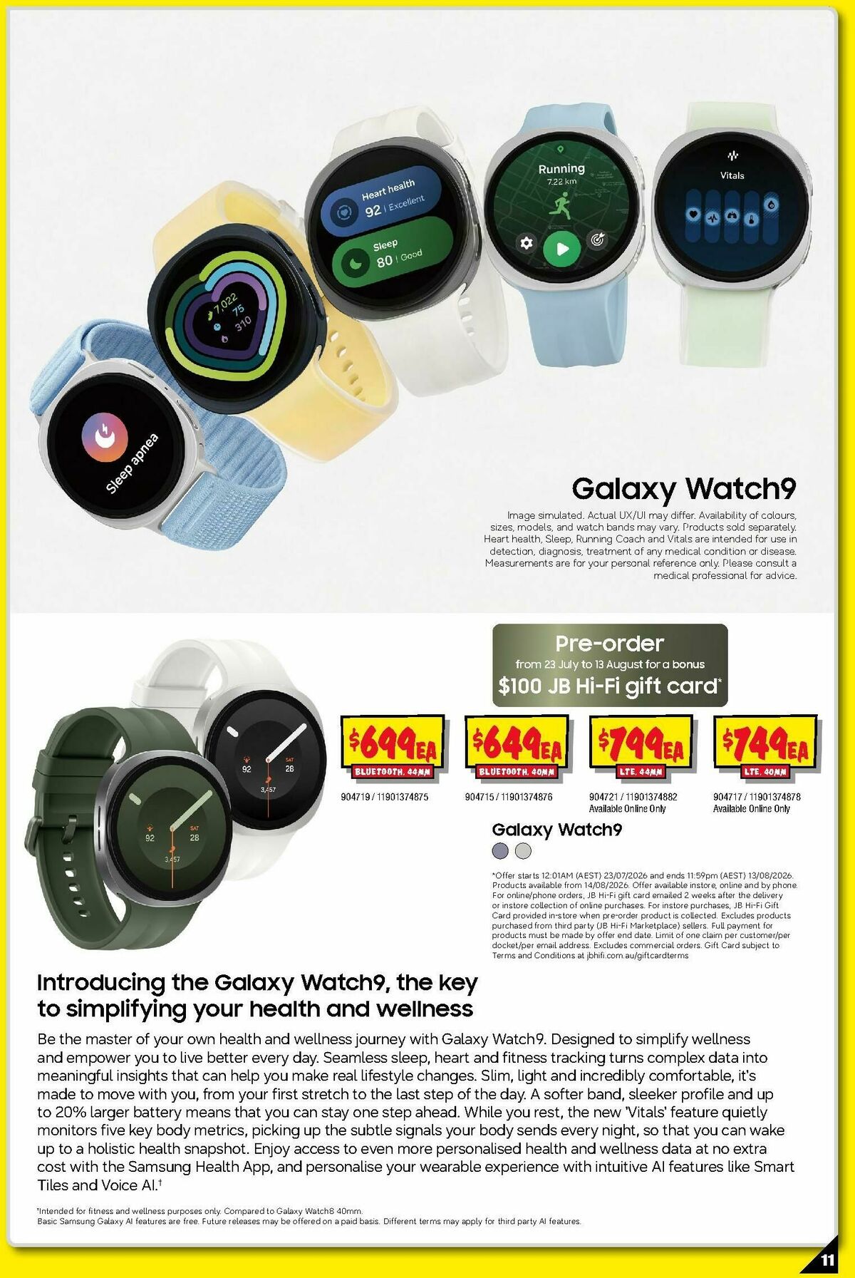 JB Hi-Fi Samsung Z Fold8 & Flip8 Catalogues from 23 July