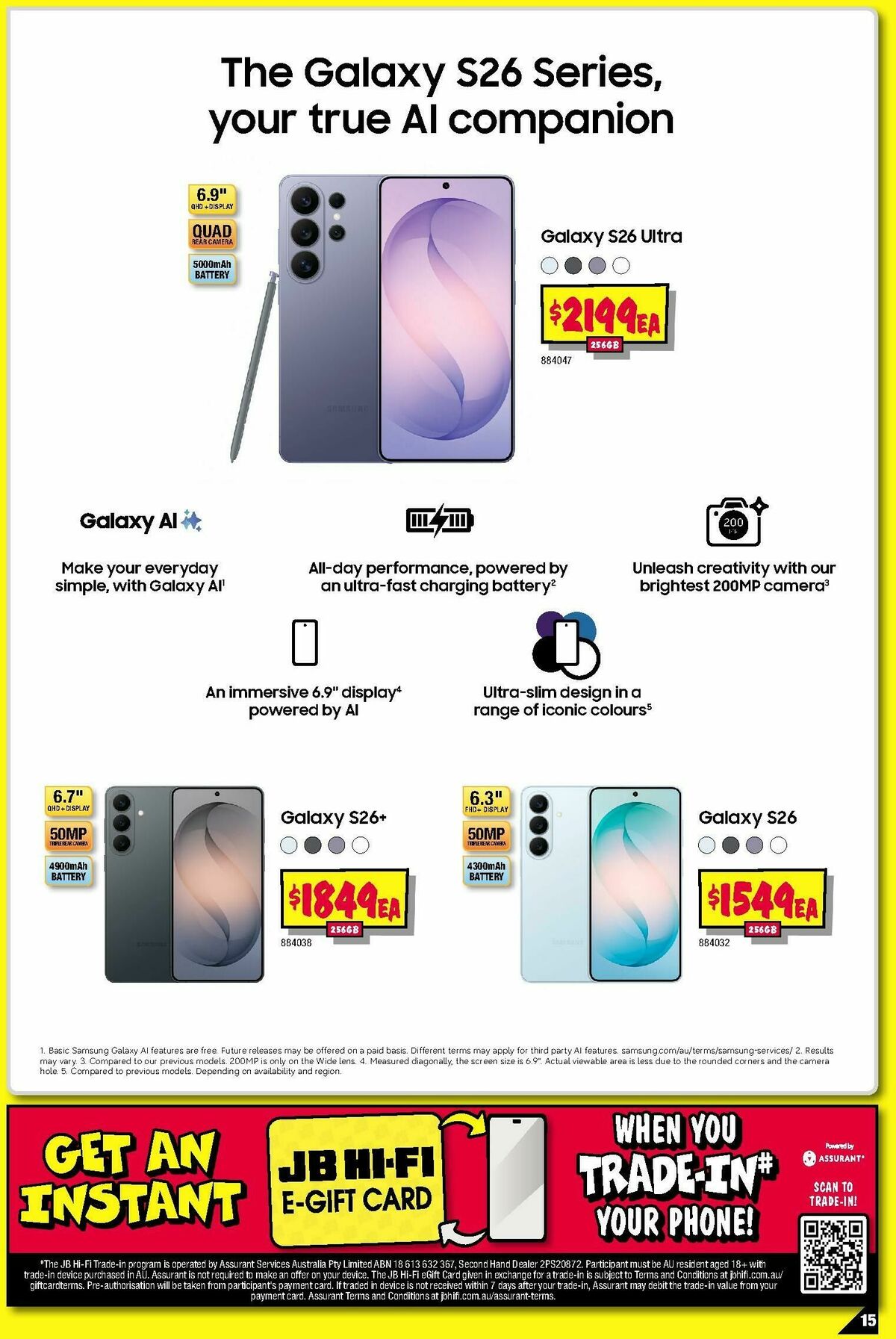 JB Hi-Fi Samsung Z Fold8 & Flip8 Catalogues from 23 July