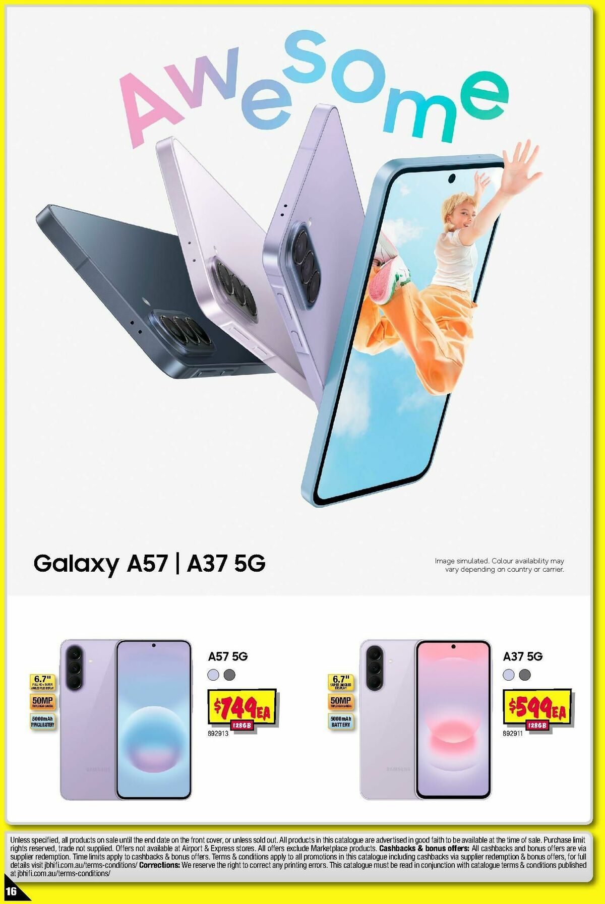 JB Hi-Fi Samsung Z Fold8 & Flip8 Catalogues from 23 July