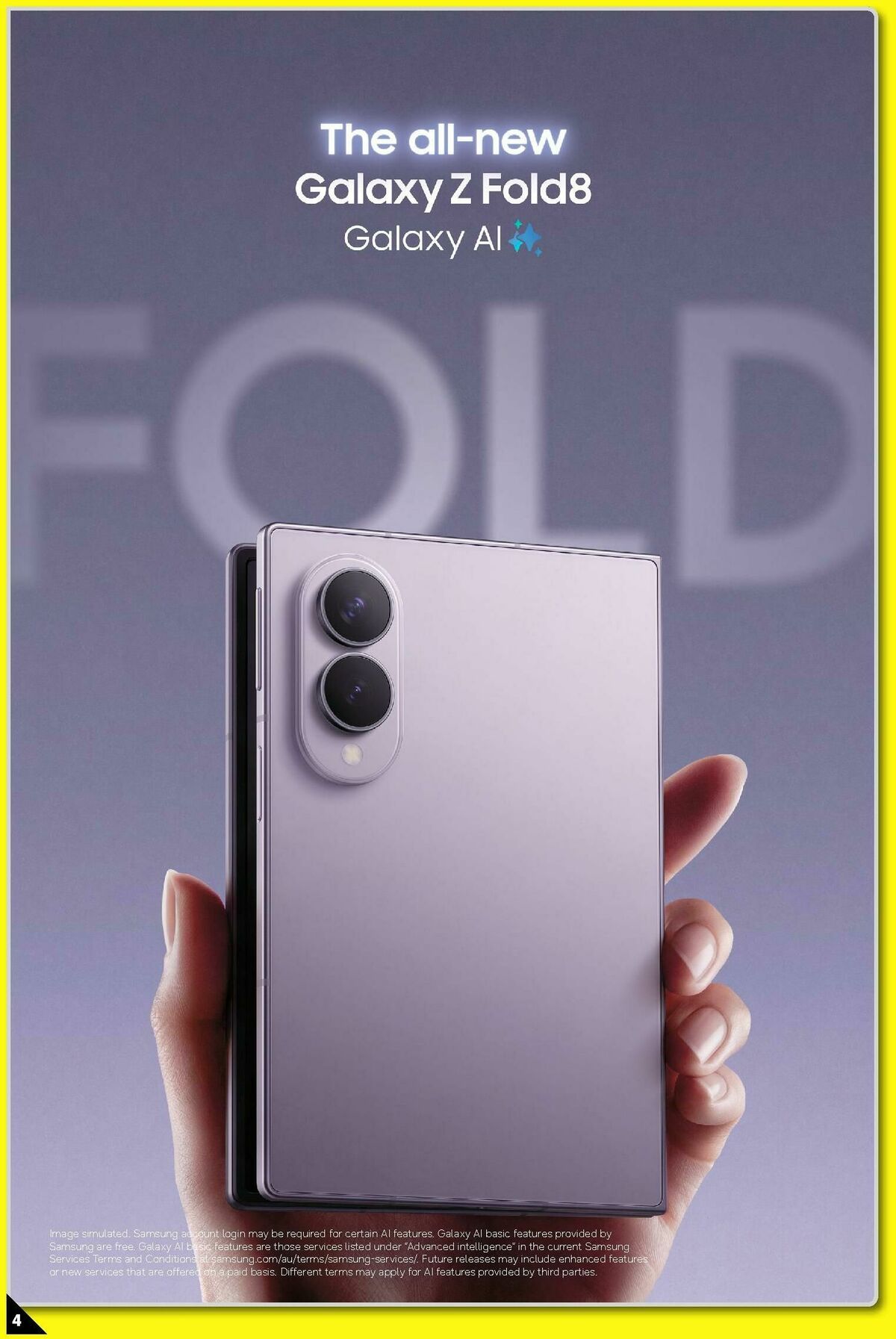 JB Hi-Fi Samsung Z Fold8 & Flip8 Catalogues from 23 July