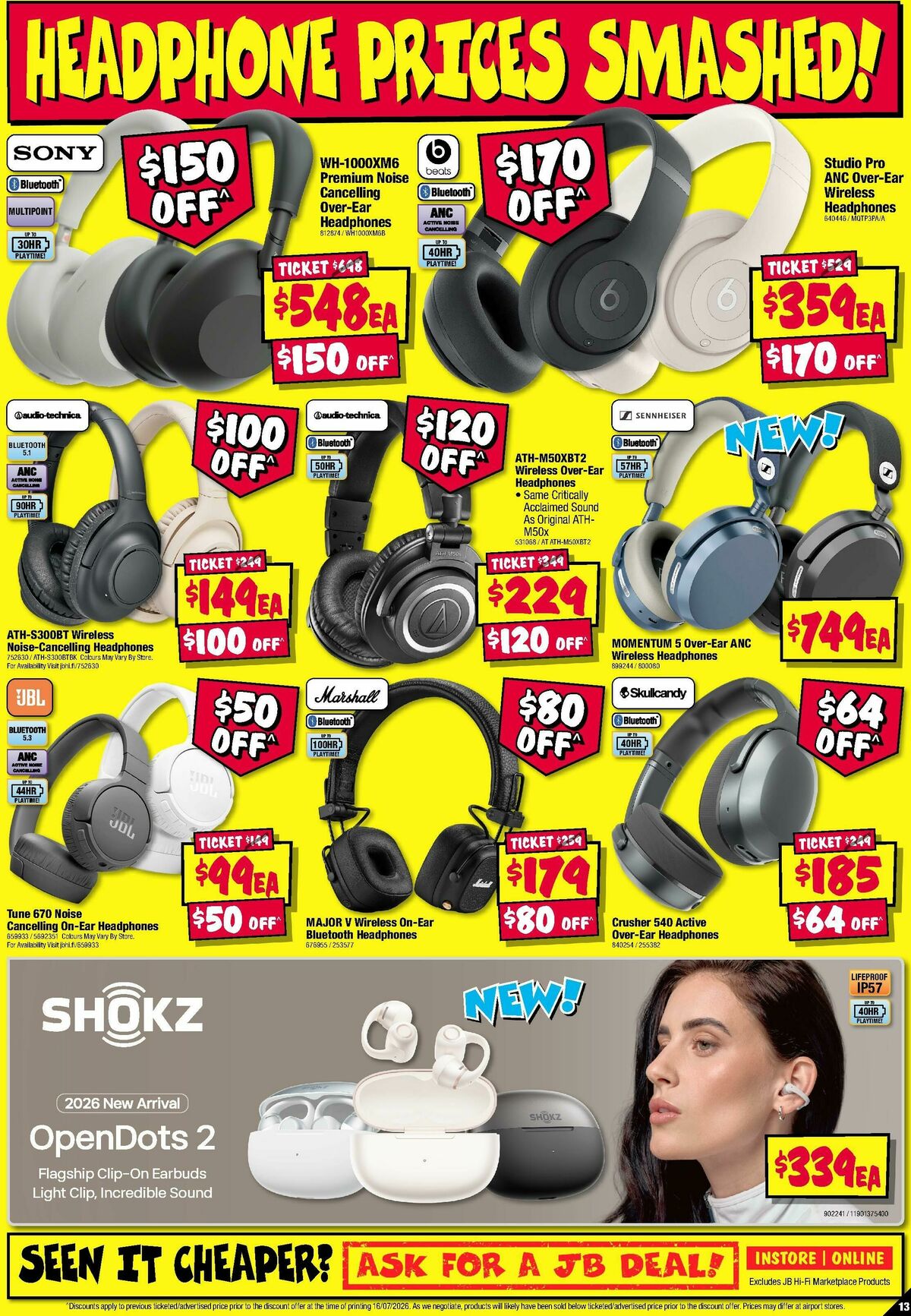 JB Hi-Fi Catalogues from 30 July