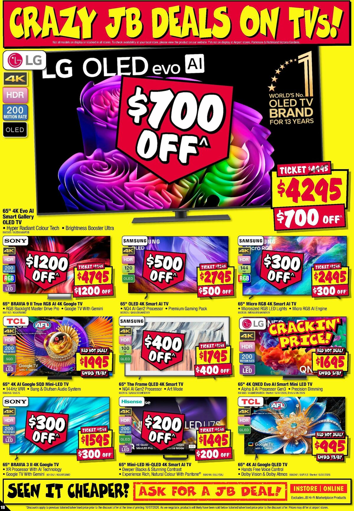 JB Hi-Fi Catalogues from 30 July