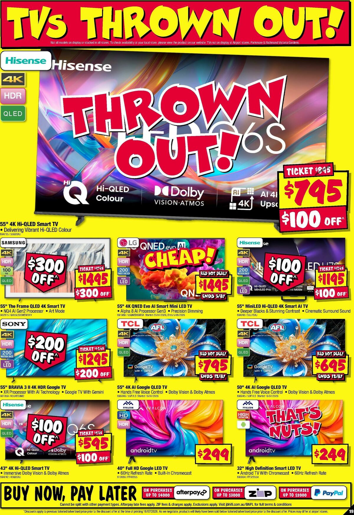 JB Hi-Fi Catalogues from 30 July