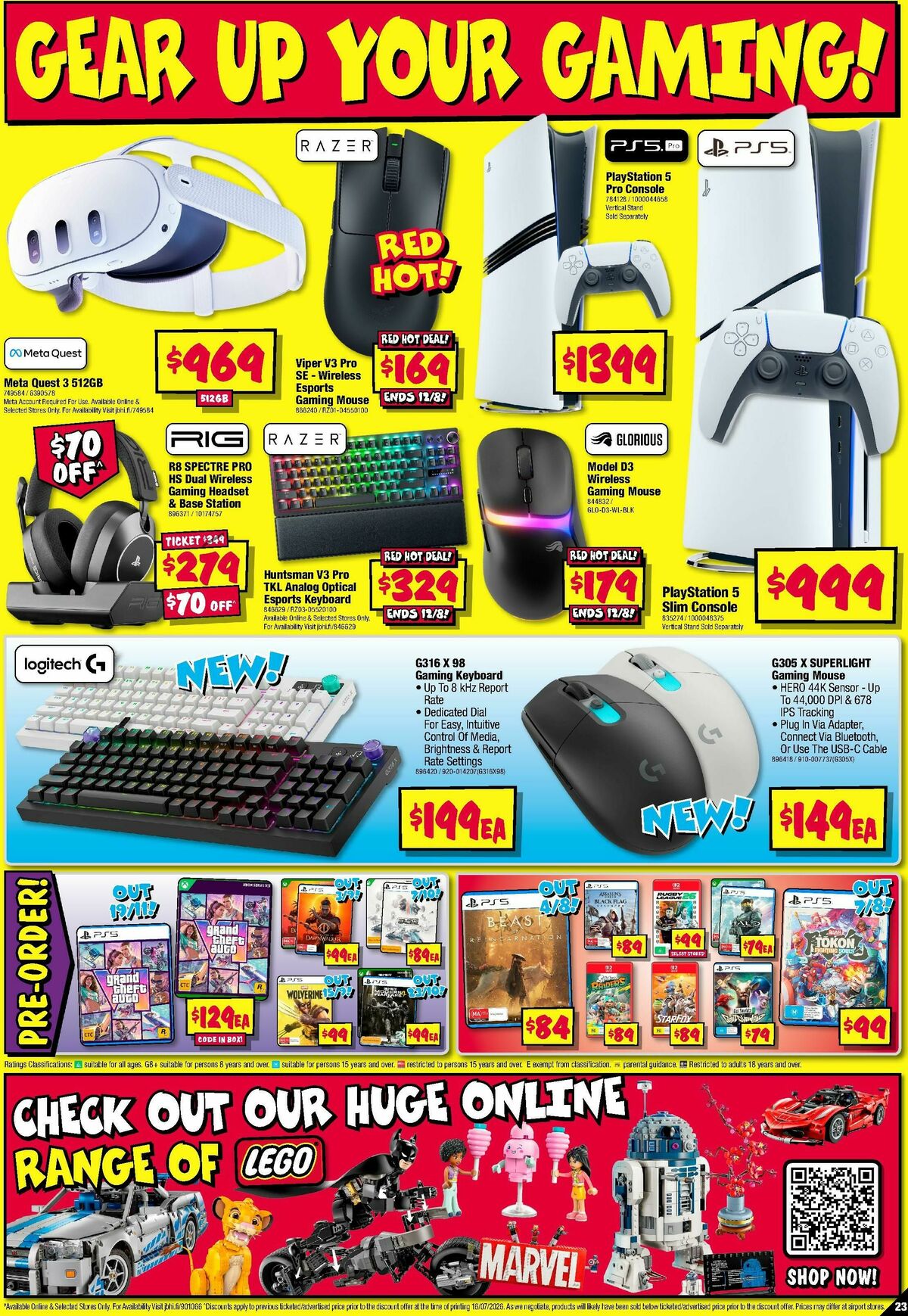 JB Hi-Fi Catalogues from 30 July