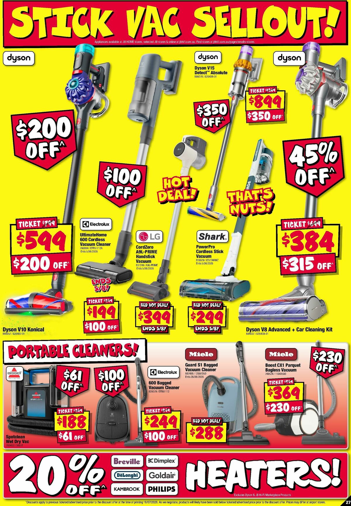 JB Hi-Fi Catalogues from 30 July