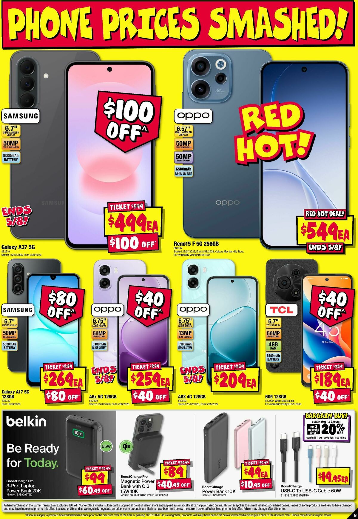 JB Hi-Fi Catalogues from 30 July