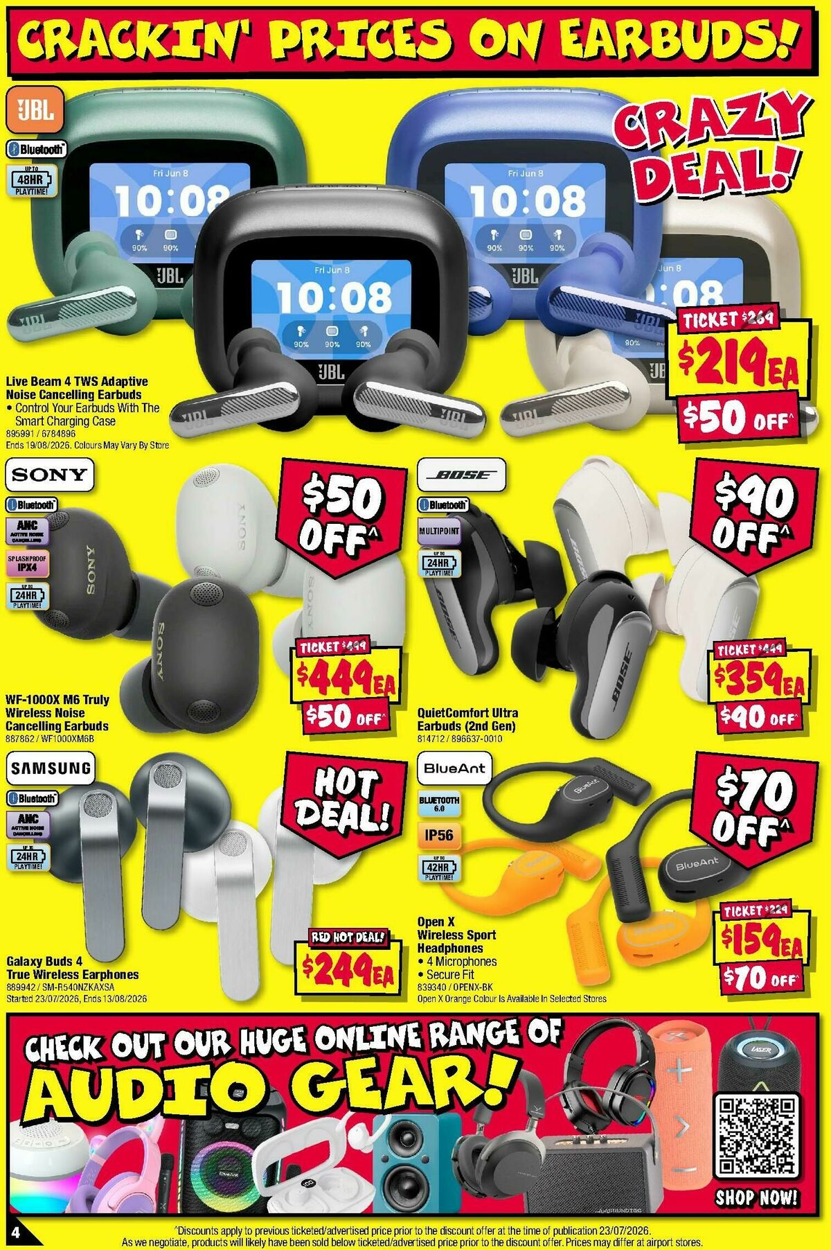 JB Hi-Fi The Big Sound Sale Catalogues from 30 July