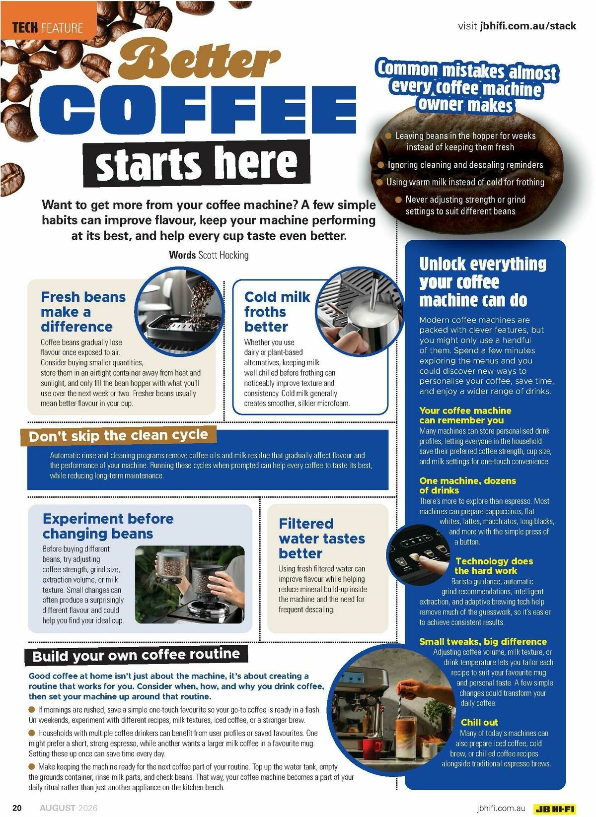 JB Hi-Fi Magazine August Catalogues from 1 August